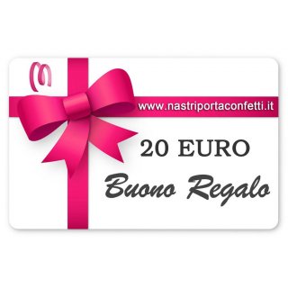 Regala Gift Card da 20 Euro CARD-20 a partire da 20,00 € 