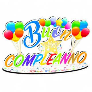 Decorazione Buon Compleanno AL088 a partire da 10,63 € ETM