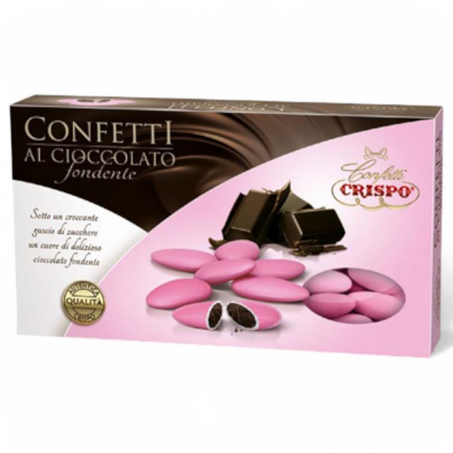 Confetti Crispo Rosa al cioccolato Fondente confezione 1 kg CRCIOCC a partire da 11,00 € Crispo