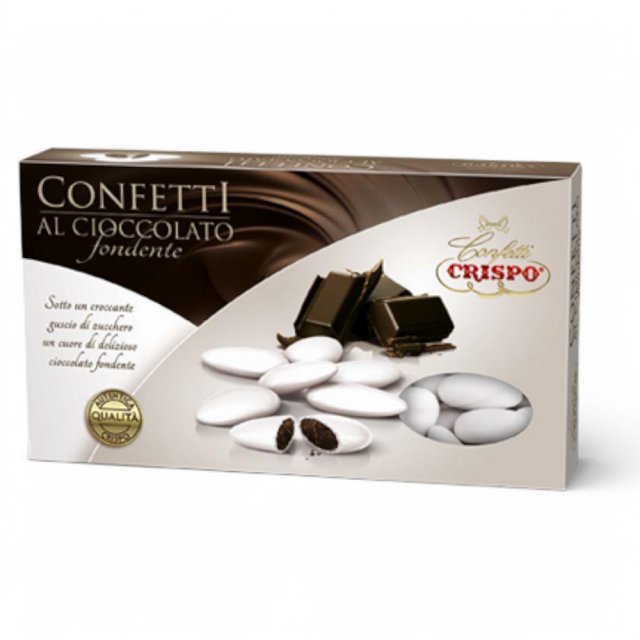 Confetti Crispo Bianchi al cioccolato Fondente confezione 1 kg CRCIOCC a partire da 11,00 € Crispo